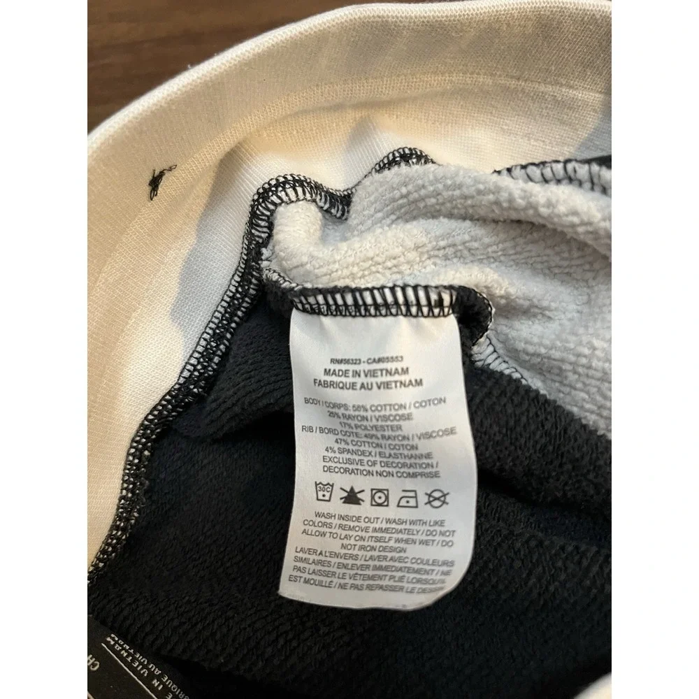 Nike Air Men's S Jogger Pants Black White Fleece sweatpants CV8573-010